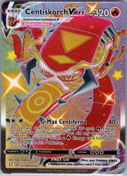 Centiskorch VMAX SV109/SV122 Shining Fates: Shiny Vault - Pokemon Card - NM - Image 1