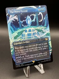 The Water Crystal (333) [Borderless Foil] (NM) - MTG - Final Fantasy (ENG) - Image 4