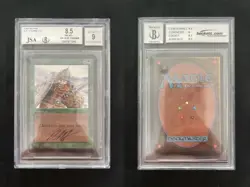 Ice Storm ALPHA Mtg BGS 8.5 BASIC++ (9.5/8/8.5/9.5) BAS 9 Signed by Dan Frazier - Image 1