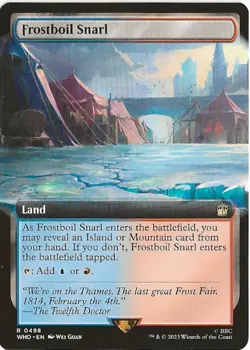 Frostboil Snarl 0498 Rare MTG Universes Beyond: Doctor Who NM/M BBC - Image 1