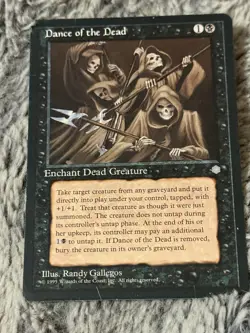 Magic the Gathering - Ice Age Dance of the Dead - MTG - Mint Unplayed Rare - Image 1