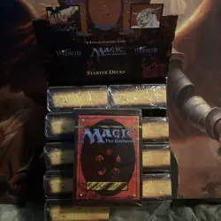 Fourth 4th Edition Starter Deck New Sealed Mtg Fresh From Block - Image 1