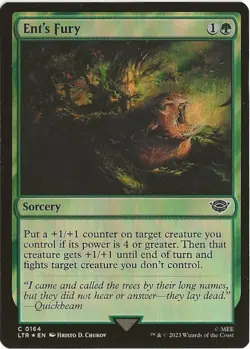 Ent's Fury 164 Common MTG The Lord of the Rings Middle Earth NM/M - Image 1