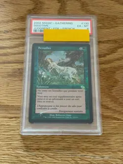 2002 MTG Seedtime French Foil PSA6 Judgment #130 Rebecca Guay Vintage Rare - Image 1
