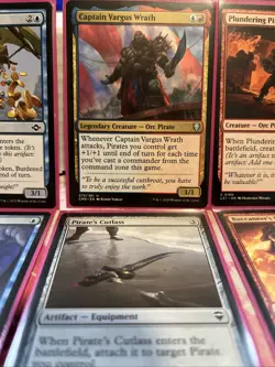 MTG Pauper Commander - Captain Vargus Wrath - Izzet Pirates, Treasure/Theft PDH - Image 1