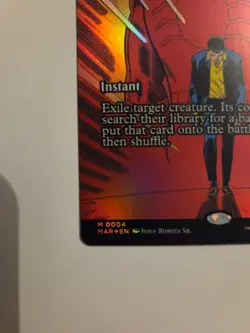 MTG Marvel's Spider-Man Path to Exile Borderless Foil #0004 - Image 2