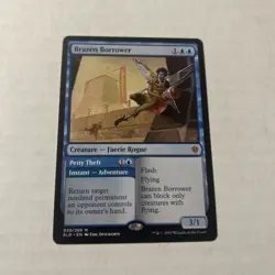 MTG Brazen Borrower - Throne Of Eldraine - MYTHIC - 039/269 NM - Image 1