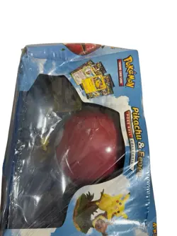 Pokemon Pikachu and Eevee TCG Poke Ball Collection Box 2018 (Major Crushing) 97712542577 - Image 5