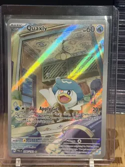 QUAXLY 2023 POKEMON PALDEA ILLUSTRATION RARE FULL ART 206/193 NM - Image 1