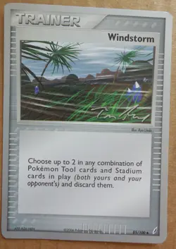 2007 World Championships Windstorm 85/100 Promo non-holo Pokemon NM - Image 1