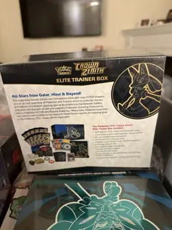 Pokemon TCG Crown Zenith ETB 2023 Elite Trainer Box Sealed, Brand New - Image 2