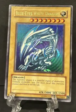 Blue-Eyes White Dragon SDK-001 Ultra Rare Unlimited Yugioh - Image 1