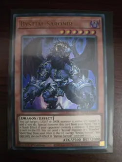 Yugioh! Bystial Saronir MP25-EN293 Ultra Rare 1st Edition Near Mint - Image 1