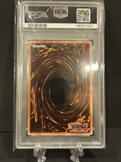 PSA 9 MINT Gaia the Dragon Champion LOB-125 Secret Rare Unlimited Yugioh - Image 2