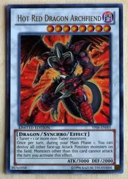 Hot Red Dragon Archfiend - YF06-EN001 - Limited Edition - Yugioh/Yu-Gi-Oh! - Image 1