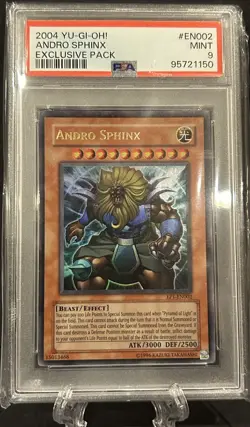 YUGIOH PSA 9 2004 Andro Sphinx EP1-EN002 - Image 1