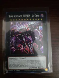 Super Starslayer TY-PHON - Sky Crisis RA04-EN072 Super Rare 1st Ed Yugioh NM - Image 1