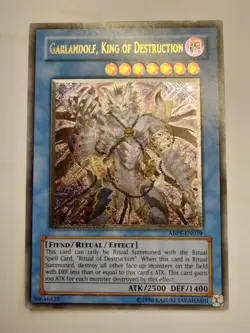 Yugioh Garlandolf, King Of Destruction ABPF-EN039 Ultra Rare Unlimited LP - Image 1