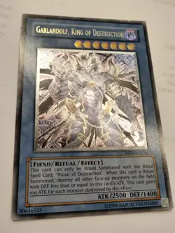 Yugioh Garlandolf, King Of Destruction ABPF-EN039 Ultra Rare Unlimited LP - Image 2
