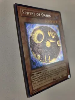 Sphere of Chaos RGBT-EN093 Secret Rare Holo Foil Bleed Yugioh Vintage Mint - Image 3