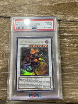 Yugioh - Red Dragon Archfiend TDGS-EN041 Ultra Rare PSA 9 - Image 1