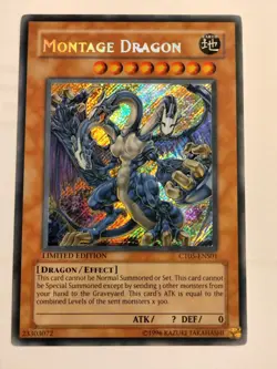 Montage Dragon - CT05-ENS01 - Secret Rare - Limited Edition - YuGiOh NM - Image 1