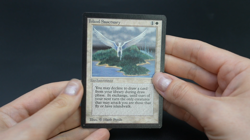 Island Sanctuary Beta MTG Card Magic: the Gathering 1993 - Image 2