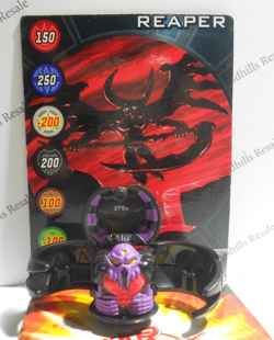 Bakugan Reaper Black Darkus Open Core B1 270G - Series 1 Reaper Gate Card - Image 1