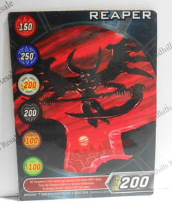 Bakugan Reaper Black Darkus Open Core B1 270G - Series 1 Reaper Gate Card - Image 2