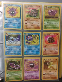 45 Card Fossil Lot - Pokemon Vintage WoTC 1999 - LP+ thru HP - Image 1