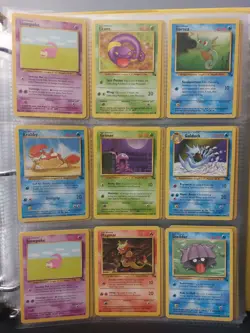 45 Card Fossil Lot - Pokemon Vintage WoTC 1999 - LP+ thru HP - Image 5