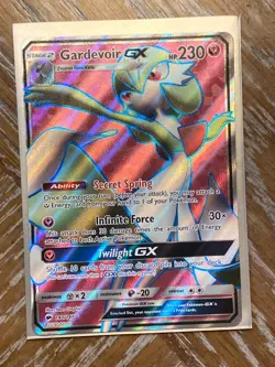 Pokemon Gardevoir GX 140/147 Full Art Holo Card Sm-Burning Shadows - NM/M - Image 1