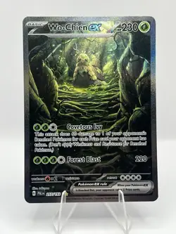 Wo-Chien ex - 257/193 - Pokemon Paldea Evolved Special Illustration Rare Card NM - Image 1