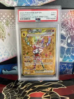 Cinderace ex 163 Sv: Scarlet & Violet Promo Cards Holo PSA 9 - Image 1