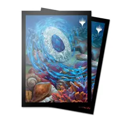 Modern Horizon 3 Magic 100 MTG deck protectors card sleeves Sapphire Medallion - Image 1