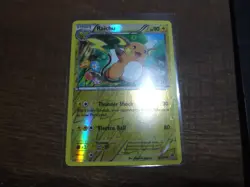 Pokemon Cards Raichu Reverse Holo 28/111 Furious Fists NM 2014 - Image 1