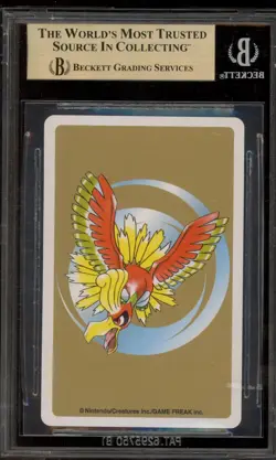 Pokemon Gold Playing Cards Goldeen 6 of Hearts #118 BGS 9.5 - Image 2