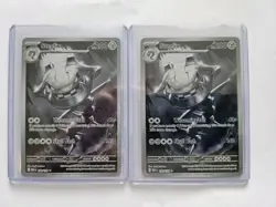 2 Card Lot Steelix 150/132 Illustration Rare Pokemon Mega Evolution NM - Image 1