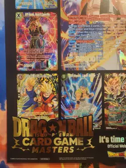 Dragon Ball Super Card Game Uncut Sheet 2025 Brand New! - Image 5