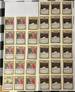 Pokemon TCG Lot Of 33 Rocket 1st Edition Common Trainer Cards LP-NM - Image 1