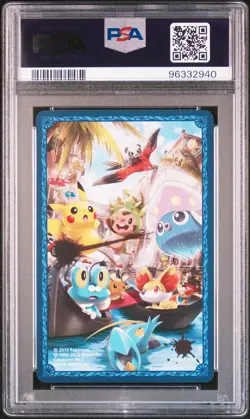 2013 POKEMON CENTER TOKYO BAY PLAYING CARDS 10 OF HEARTS PSA 10 - Image 2