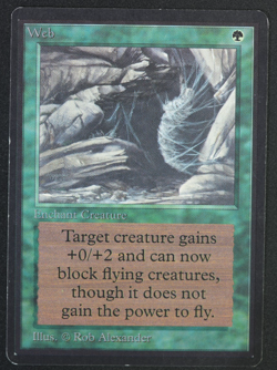 Web Beta MTG Card Magic: the Gathering 1993 - Image 1