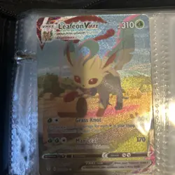 Leafeon VMAX 205/203 Alternate Art Secret Rare-Evolving Skies Pokemon Card Mint - Image 1