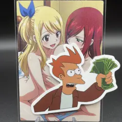 Lucy/Ezra Anime Waifu Card Doujin ACG Goddess Holo - Image 1