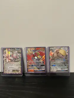 Pokemon Lot Of 3 Cards EX GX - Image 1