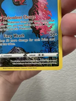 Galarian Moltres Promo Card SWSH284 Sword & Shield - Image 4