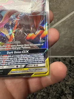 Pokemon Greninja & Zoroark GX Card 107/214 Sun and Moon Unbroken Bonds - Image 3