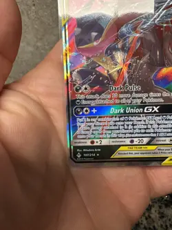 Pokemon Greninja & Zoroark GX Card 107/214 Sun and Moon Unbroken Bonds - Image 4