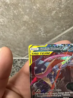 Pokemon Greninja & Zoroark GX Card 107/214 Sun and Moon Unbroken Bonds - Image 5