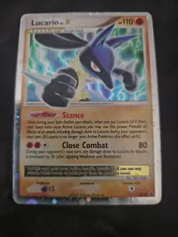 Pokemon Card - Lucario LV.X - DP12 - Diamond and Pearl Promo - Image 1
